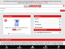 Tablet Screenshot of merchdiscount.com